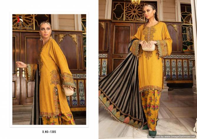 Deepsy Mariab Premium Lawn 21 Ethnic Wear Cotton With Embroidery Pakistani Salwar Kameez